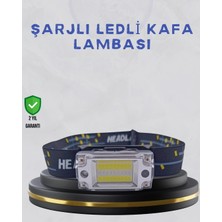 Buğz Kompakt LED Kafs Feneri USB Şarjlı Manyetik 2 Işık Modlu 215 Lümen