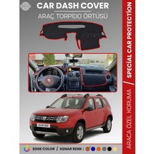 E-BİZ Dacıa Duster (2015 +) Torpido Örtüsü Ön Göğüs Koruma Torpido Koruma Çatlamayı Engeller Tam Uyum