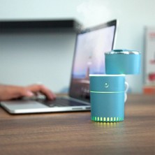 Buğz Lattice Ortam Nemlendirme ve Dezenfektan Buhar Makinesi (Mavi) USB