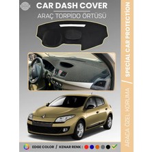E-BİZ Renault Megane 3 Navigasyonsuz (2009-2016) Torpido Örtüsü Ön Göğüs Koruma Torpido Koruma Araca Özel
