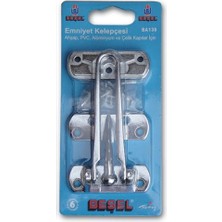 Nil Avm Başel Kapı Emniyet Kelepçesi Krom