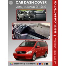 E-BİZ Mercedes Vıto / Vıano W639 (2003-2014) Torpido Örtüsü Premium Torpido Koruma Özel Kesim Kaymaz