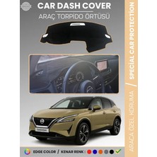 E-BİZ Nissan Qashqai J12 (2021-2025) Torpido Örtüsü Ön Göğüs Koruma Araca Özel Çatlamayı Önler Kaymaz