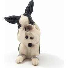 Tufy Toys Benekli Tavşan Figür-Sevimli Hayvan Model Oyuncak