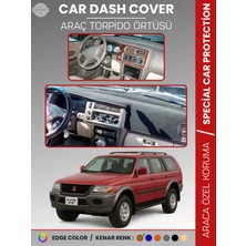 E-BİZ Mıtsubıshı Montero Sport (1996-2009) Torpido Örtüsü Ön Göğüs Koruma Torpido Koruma Araca Özel