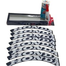 Gear5 Honda Lastik Yazısı (8 Adet)