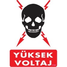 Nil Avm Yüksek Voltaj Uyarı Levhası 25X35 KOD:1100