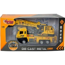 Buğz XX992-02AB Çek Bırak Işıklı ve Sesli Kule Vinç 1:28