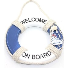 Buğz Ahşap Marin Duvara Asmalı Simit Model 1