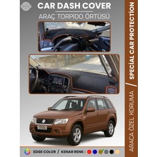 E-BİZ Suzuki Grand Vitara (2004-2006) Torpido Örtüsü Ön Göğüs Halı Torpido Koruma Tam Uyum Kaymaz