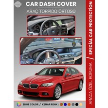 E-BİZ Bmw F10 5 Serisi (2010-2017) Torpido Örtüsü Ön Göğüs Koruma Torpido Koruma Tam Uyum Çatlamayı Önler
