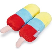 SHC4200 Beeztees Oyuncağı, Dondurma, Peluş, Renkli, 2 Adet, 18X12X4,5CM