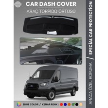 E-BİZ Ford Transit V363 (2019-2023) Makyajlı Torpido Örtüsü Torpido Koruma Tam Uyum Kaymaz Kolay Montaj