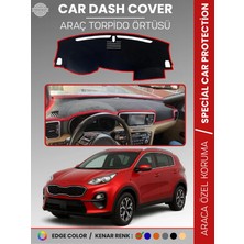 E-BİZ Kia Sportage (2017-2020) Torpido Örtüsü Ön Panel Halı Torpido Koruma Tam Uyum Araca Özel Kaymaz