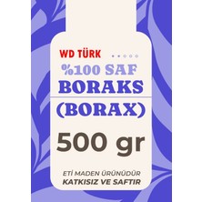 WD Türk Boraks 500 gr Saf ve Doğal