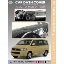 E-BİZ Volkswagen Transporter T5 (2003-2016) Torpido Örtüsü Ön Göğüs Koruma Torpido Koruma Tam Uyum
