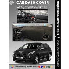 E-BİZ Peugeot 3008 (2011-2014) Torpido Örtüsü Panel Koruma Torpido Koruma Birebir Uyum Kaymaz Özel Kesim