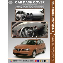 E-BİZ Seat Ibiza (2001-2008) Torpido Örtüsü Panel Halı Torpido Koruma Tam Uyum Çatlamayı Önler Hızlı Montaj