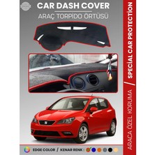 E-BİZ Seat Ibıza 6f (2017-2024) Torpido Örtüsü Ön Göğüs Halı Torpido Koruma Birebir Uyum Kaymaz Uv Koruma