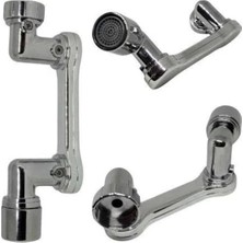 Buğz Her Yere Dönebilen Tasarruflu Mutfak Musluk Başlığı Ucu Musluk Ucu Oynar Başlıklı