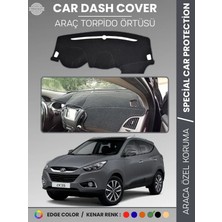 E-BİZ Hyundai İX35 (2009-2015) Torpido Örtüsü Ön Göğüs Koruma Tam Uyum Çatlamayı Önler Kaymaz Kolay Montaj