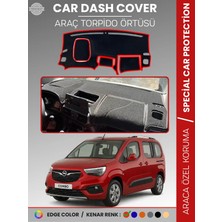 E-BİZ Opel Combo E (2018-2025) Torpido Örtüsü Ön Göğüs Koruma Torpido Koruma Tam Uyum Çatlamayı Önler