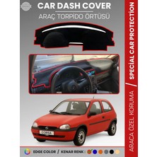 E-BİZ Opel Corsa B (1993-2000) Torpido Örtüsü Ön Göğüs Halı Torpido Koruma Birebir Uyum Kaymaz Özel Kesim