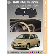 E-BİZ Nissan Micra March (2005-2010) Torpido Örtüsü Premium Kalite Torpido Koruma Araca Özel Uv Koruma