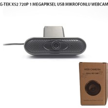 G-Tek X52 720P USB Mıkrofonlu Webcam