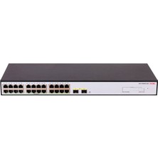 H3C Aolynk S1600V2-26S 24 Port Gıgabıt + 2xgb Sfp Uplınk Yönetilebilir Rackmount Swıtch