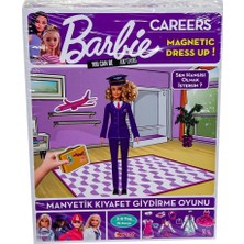 Buğz 1918 Dıytoy Barbie Careers Manyetik Kıyafet Giydirme Oyunu / 3-8 Yaş