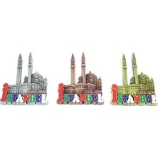 Buğz Metal Istanbul Temalı Yöresel Magnet Model 2
