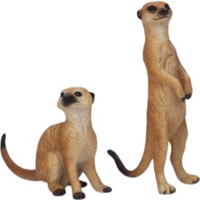 Tufy Toys Mirket Figür Seti-Vahşi Doğa Hayvan Model Oyuncak Seti