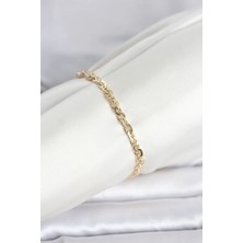 Buğz cm 14K Gold Renk Zincir Model Kadın Bileklik