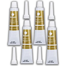 Artlantis Altın Sarı Kontür Boyası 20 ml 4 Adet Red Apple Cam Vitray Boyası Kontur Boyası Ana Hatları Çizme Sanatsal Hobi
