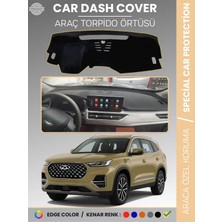 E-BİZ Chery Tiggo 8  Pro (2020+) Torpido Örtüsü Ön Göğüs Koruma Torpido Koruma Çatlamayı Engeller Tam Uyum