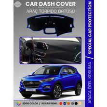 E-BİZ Hyundai Tucson (2018+) Ekranlı Torpido Örtüsü Kaymaz Tam Uyum Çatlamayı Önler Kolay Montaj