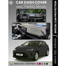 E-BİZ Toyota Chr (2024+) Torpido Örtüsü Ön Göğüs Halısı Torpido Koruma Tam Uyum Çatlamayı Önler Kaymaz