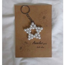 Umut Hediyecilik Anneler Günü Hediyesi Kraft Inci Anahtarlık 8 Adet