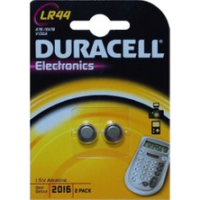 Duracell LR44/AG13/A76 1.5 Volt Alkalin Pil 2'li Paket