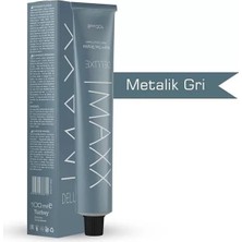 Maxx Deluxe Saç Boyası 100ML. Metalik Gri