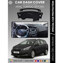 E-BİZ Kia Ceed (2013-2019) Torpido Örtüsü Ön Panel Torpido Koruma Tam Uyum Tam Uyum Kaymaz Kolay Montaj