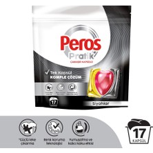 Peros Çamaşır Deterjanı Tableti (Kapsülü) Siyahlar Için 17 Adet