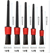 5 Parça Oto Detaylı Temizlik Fırça Seti, 5 Adet Oto Yıkama Araba Temizleme Detay Fırçası