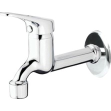 Buğz Aç Kapa Mix Lavabo Musluk Wc Lavabo Uzun Musluk Perlatörlü