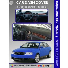 E-BİZ Audı A6 (1997-2004) Torpido Örtüsü Ön Göğüs Koruma Torpido Koruma Araca Özel Kaymaz Kolay Montaj