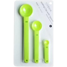 Asiltech Ölçme Kaşıklı Poşet Klipsi 3'lü Paket