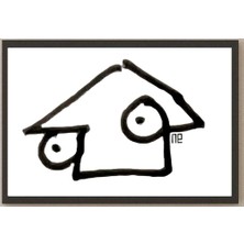 Karikatural Nezih Danyal Tipler Kişiye Özel Sertifikalı Sınırlı Fine Art Karikatür Baskı NTP00095