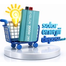 Sed Exelon 2000W 24V Modifiye Sinüs Inverter