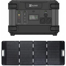 Sed Ezviz 1300W Taşınabilir Güç Istasyonu + 200W Katlanır Güneş Paneli